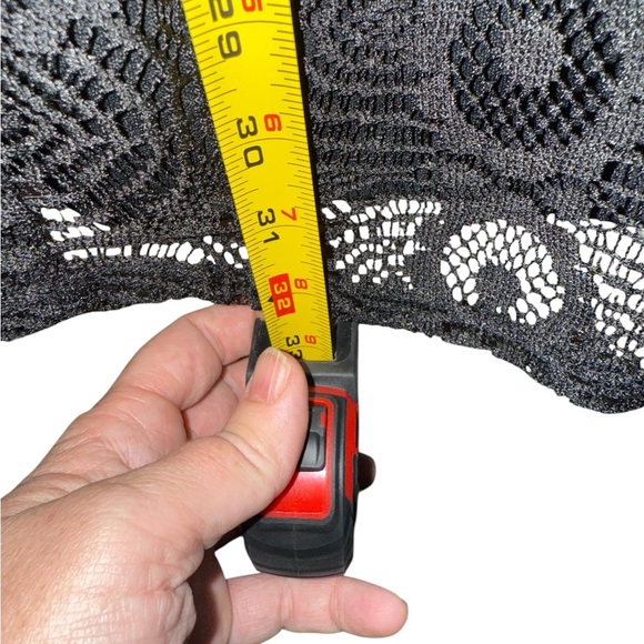 NWT KSL by Karin Stevens Black Lace Overlay Dress – Size 14W - Picture 11 of 14